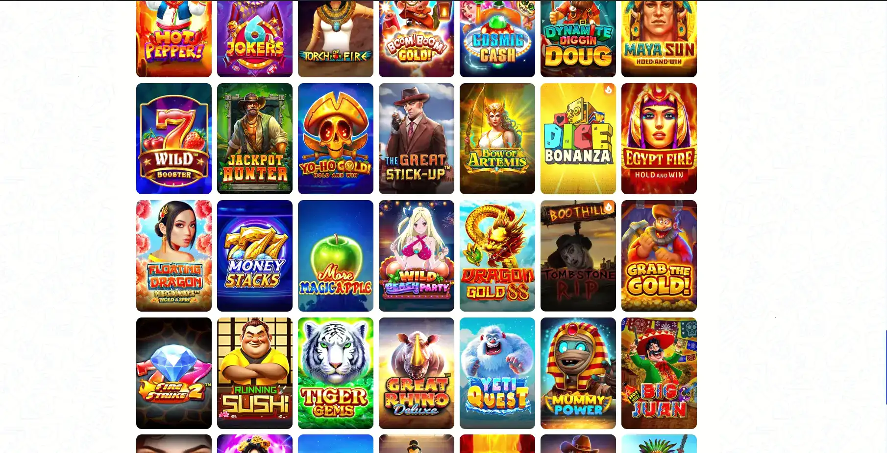 Мобильный интерфейс Drip casino на смартфоне